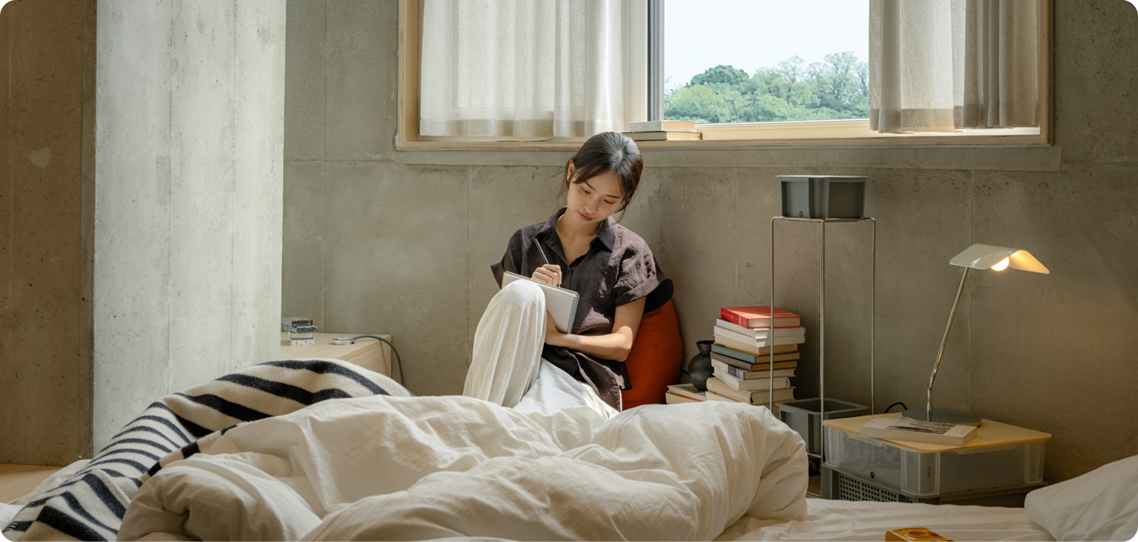 An illustrative sketch of a flower